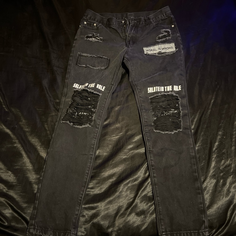 Ripped Jeans & Patches